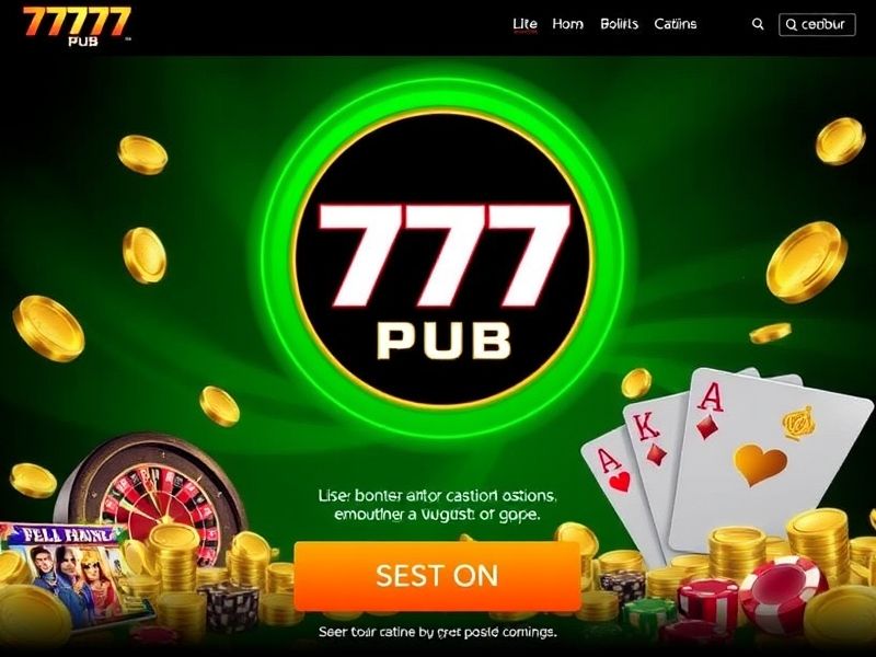Welcome to 777 Pub Login, the premier online gambling platform where players can access slots, poker, and blackjack. Discover game guides, promotions, and expert insights at 777publogin.com.